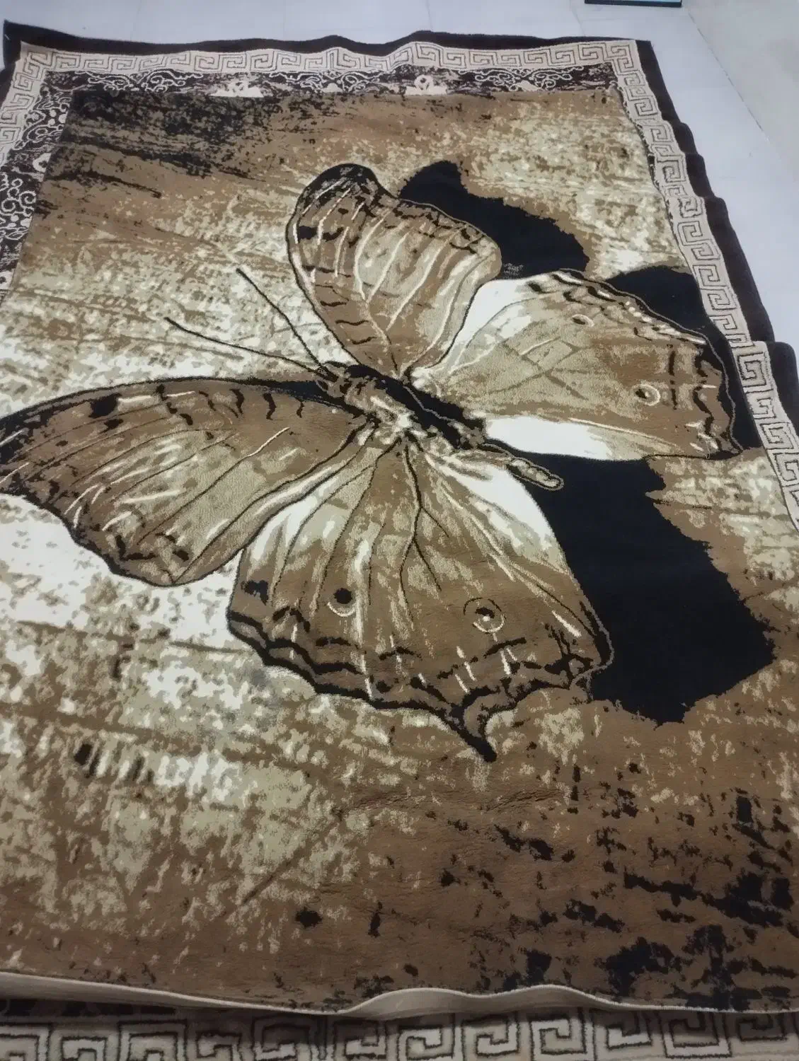 دو عدد گلیم|گلیم، جاجیم، گبه|مهاباد (آذربایجان غربی), |دیوار