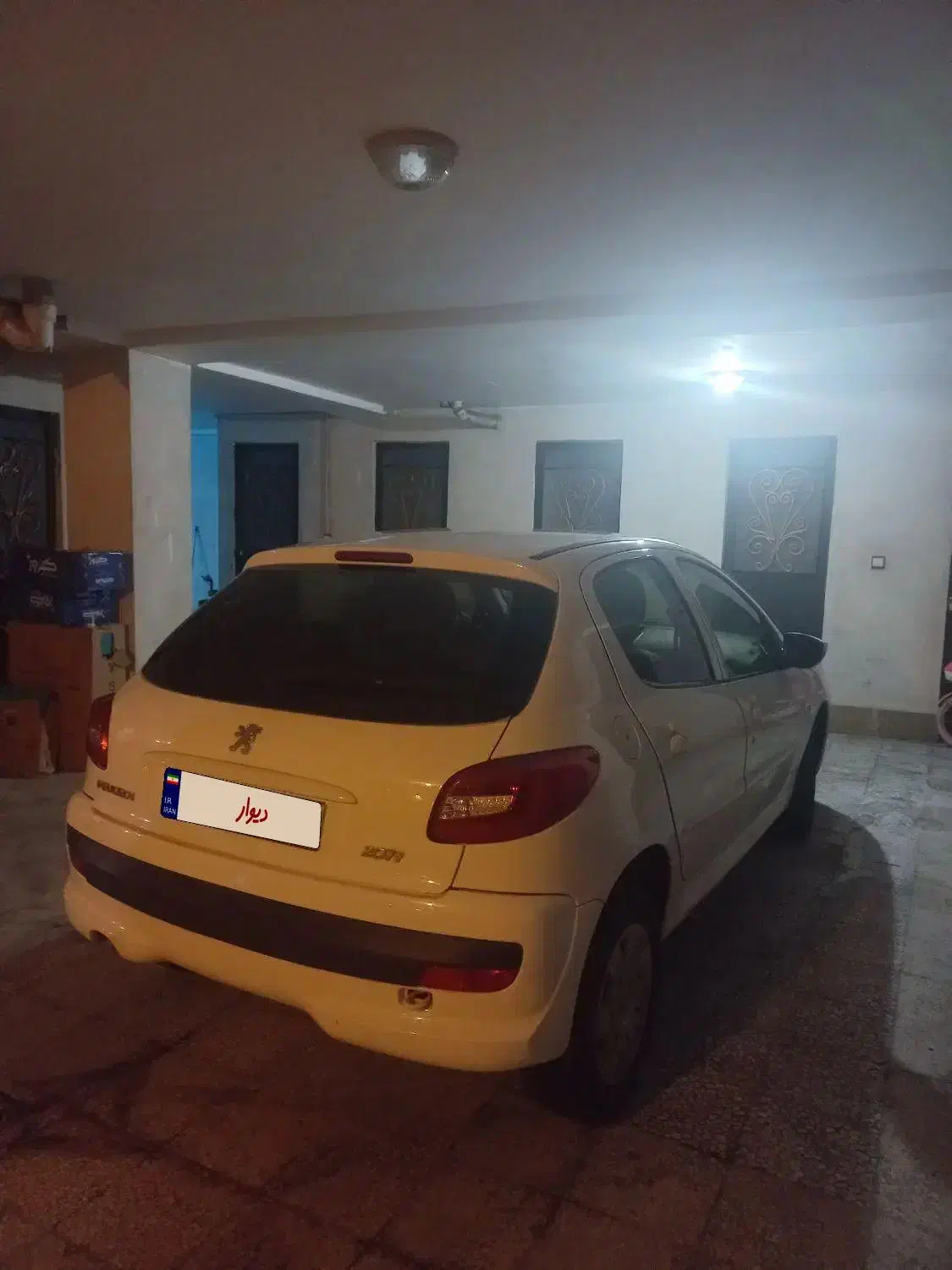 207 دنده ای سقف فلز ۴۰۱|خودرو سواری و وانت|رشت, فلسطین|دیوار