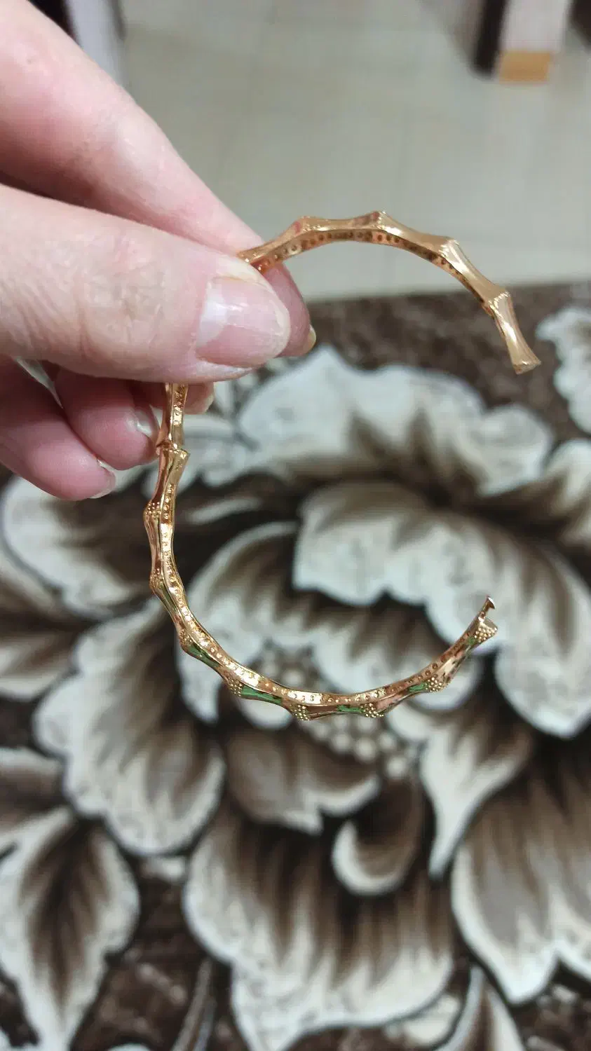 ۴عدد النگو طرح طلا فیوژن سایز ۱و ۲|بدلیجات|سنندج, |دیوار