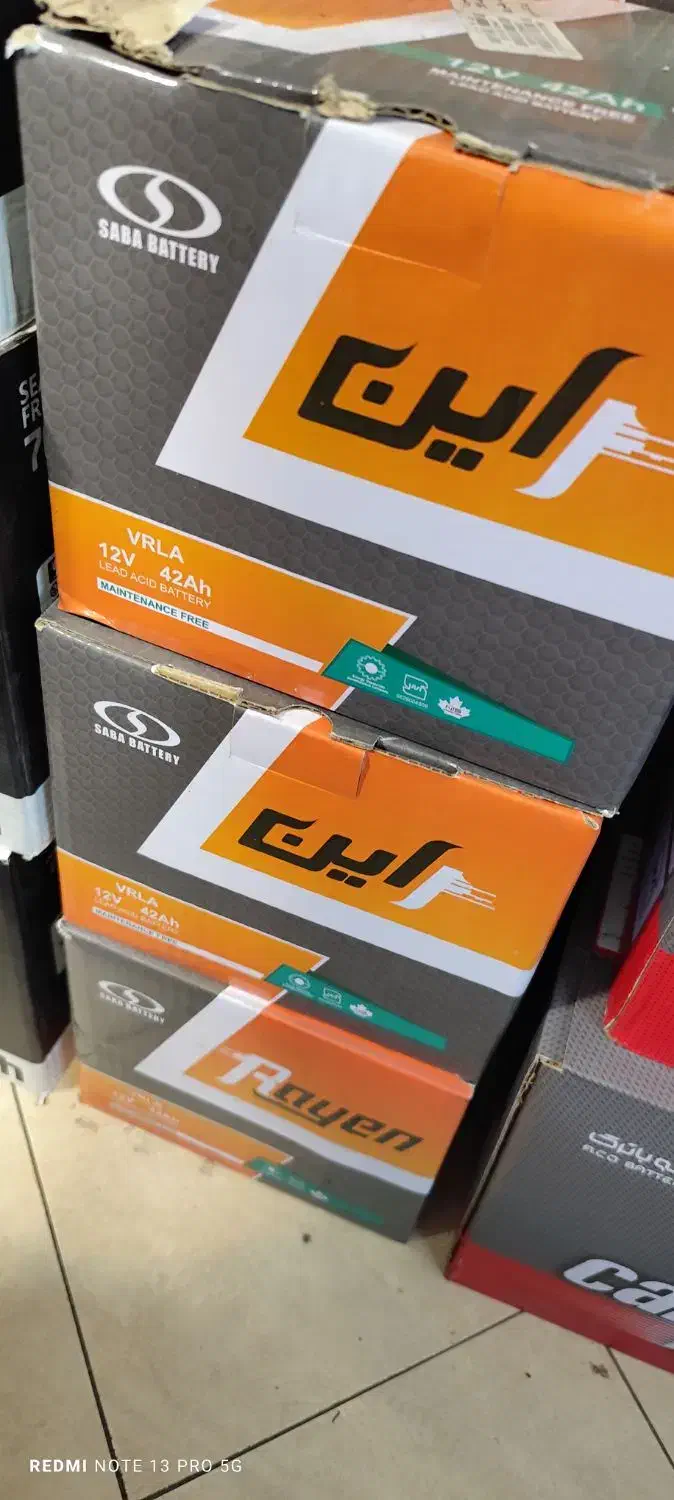 باتری ۴۲ آمپر ups صباباتری|قطعات و لوازم جانبی رایانه|تهران, سردارجنگل|دیوار