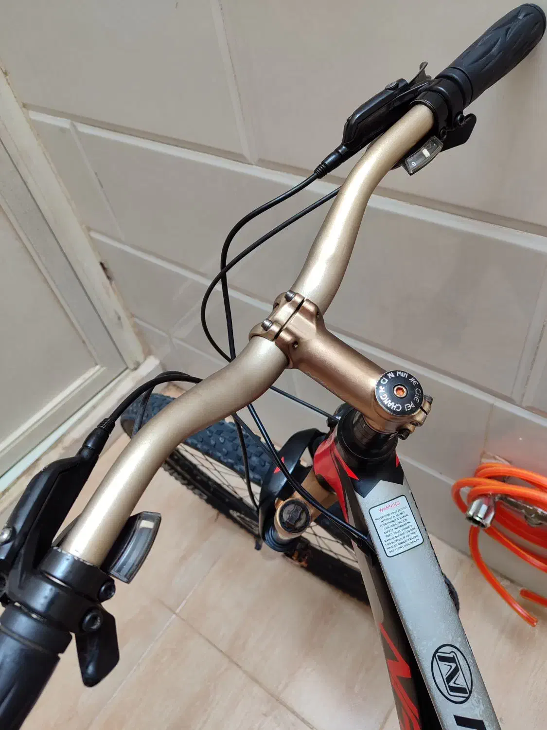 دوچرخه ۲۷.۵ دیسکی روغنی|دوچرخه، اسکیت، اسکوتر|قم, باغ شریفی|دیوار