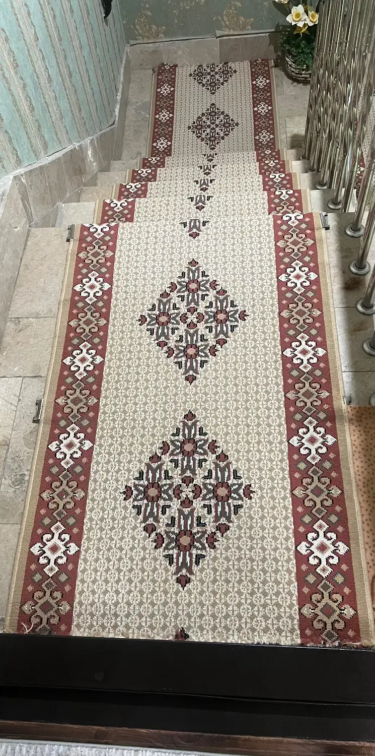فرش راه پله|فرش|بجنورد, |دیوار