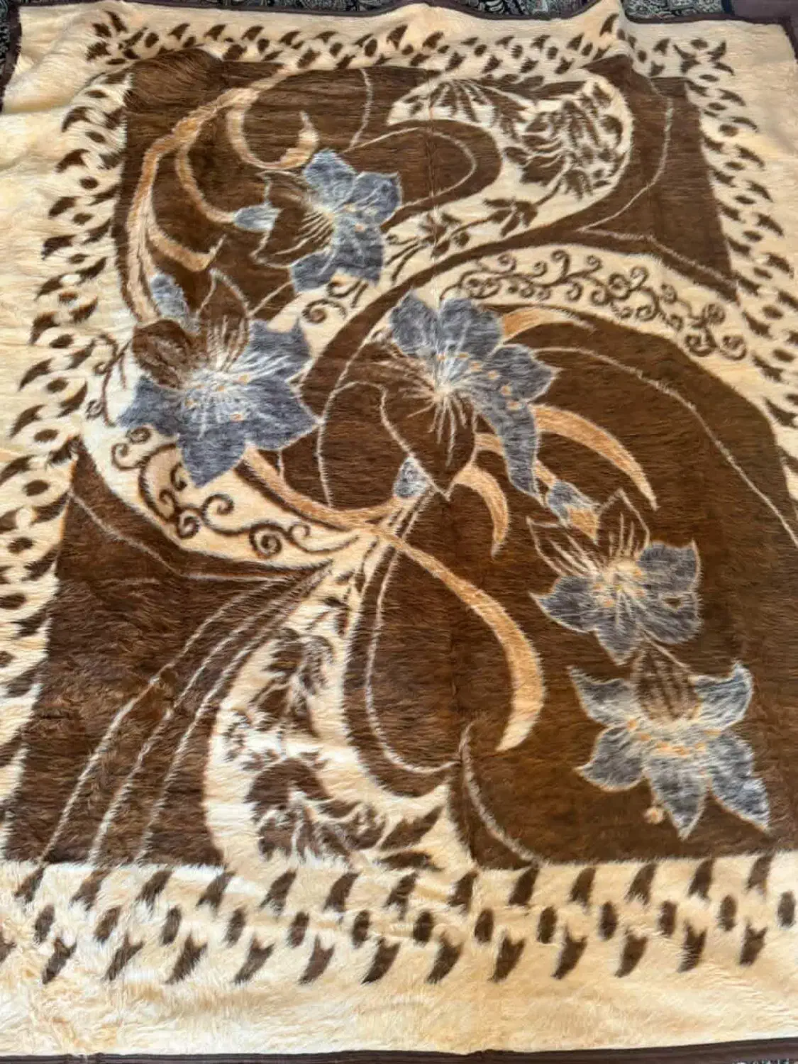 پتو دونفره|رختخواب، بالش، پتو|لنجان, |دیوار