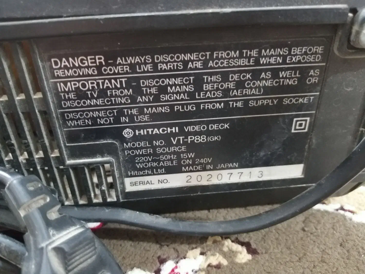 ویدیو پخش اصل ژاپن|تلویزیون و پروژکتور|رامشیر, |دیوار