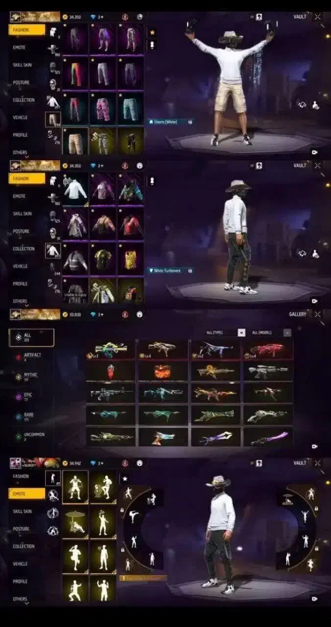 اکانت فری فایر|کنسول، بازی ویدئویی و آنلاین|کهریزک, |دیوار