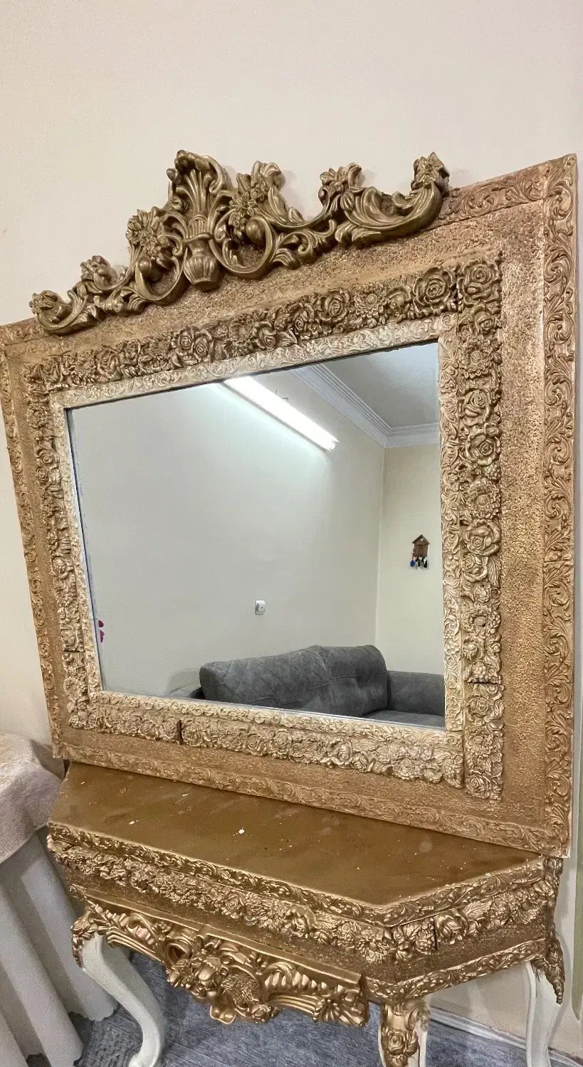 میز آینه|بوفه، ویترین، کنسول|تهران, افسریه شمالی|دیوار