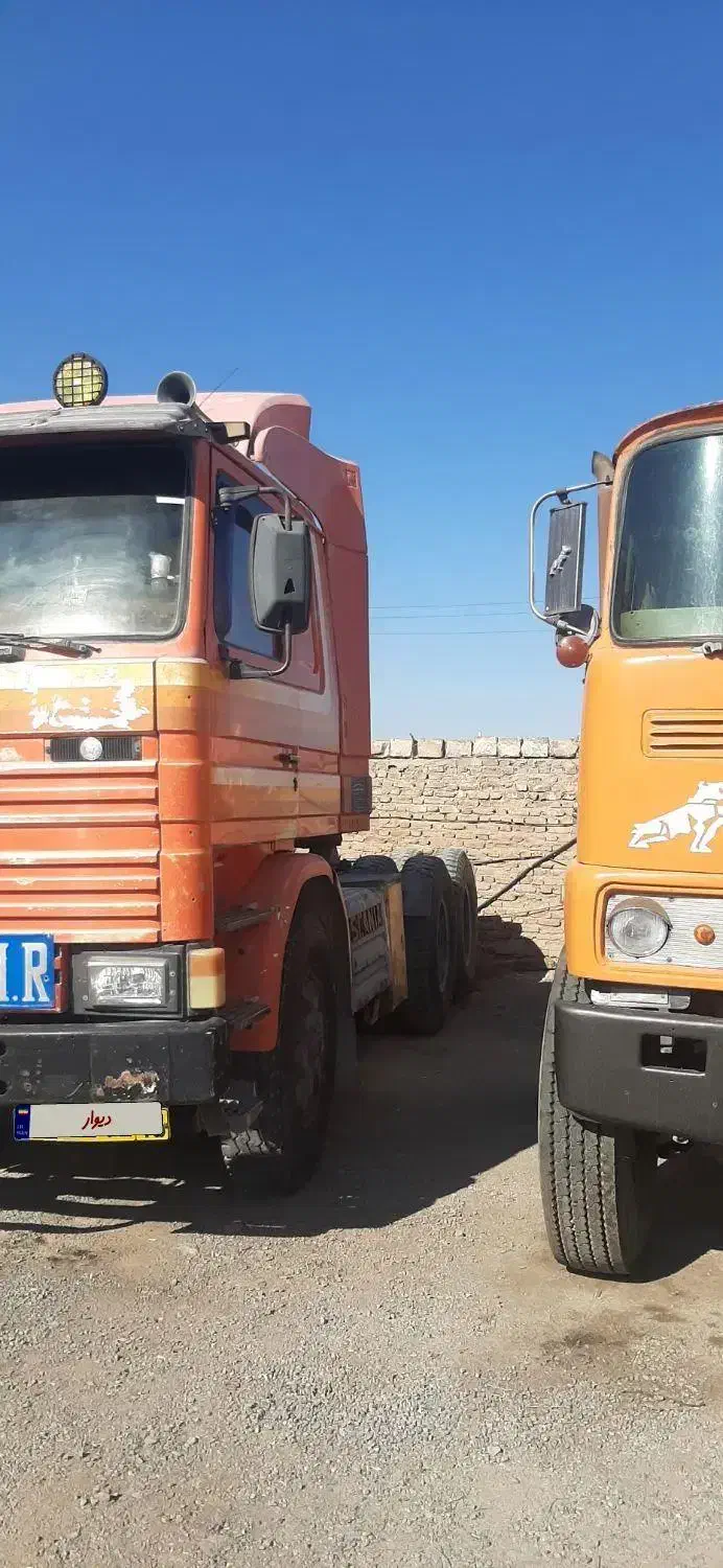 کشنده اسکانیا بدون رنگ مدل ۸۴|خودرو سنگین|سیه رود, |دیوار