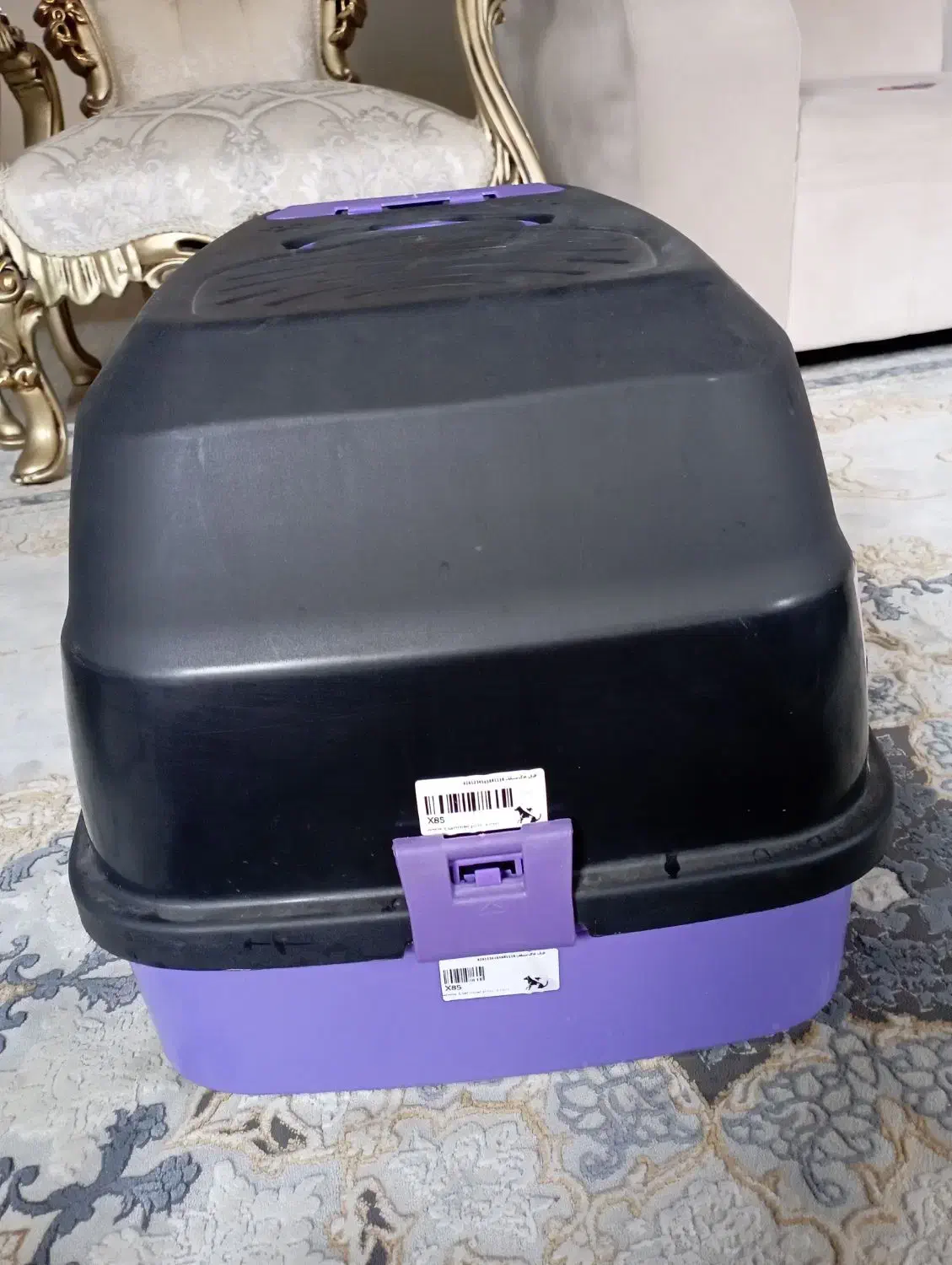 باکس گربه در حد نو و تمیز بعلت فروش گربه|لوازم جانبی حیوانات|قائمشهر, |دیوار