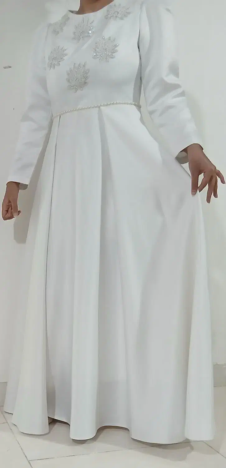 لباس عقد وعروسی سایز۳۸و۴۰|لباس|دورود, |دیوار