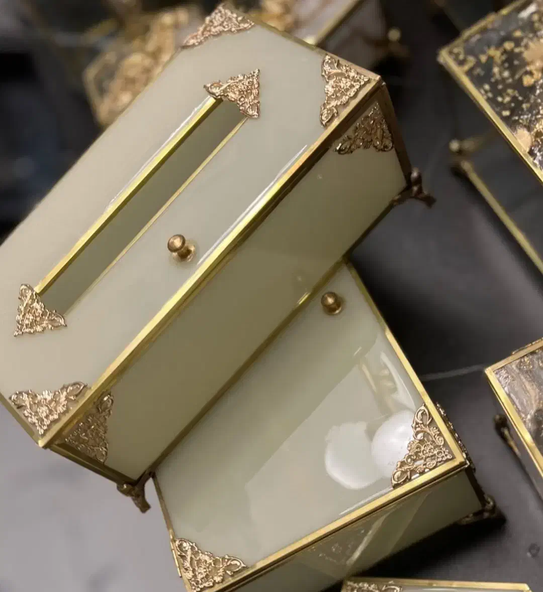 جا دستمالی. سطل زباله. تیبگ.|صنایع دستی و سایر لوازم تزئینی|کوهدشت, |دیوار