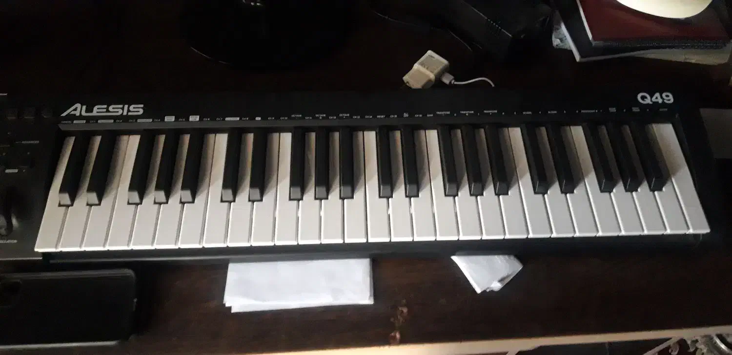 کیبورد السیس q49 (میدی کیبورد) نو نو|پیانو، کیبورد، آکاردئون|نجف‌آباد, گلدشت|دیوار