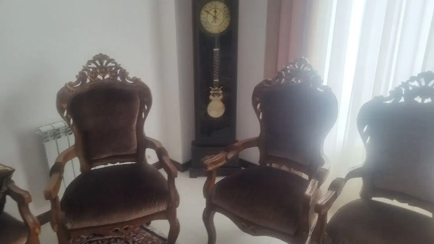 مبل چوبی دست دوم|مبلمان خانگی و میز عسلی|کرمان, |دیوار