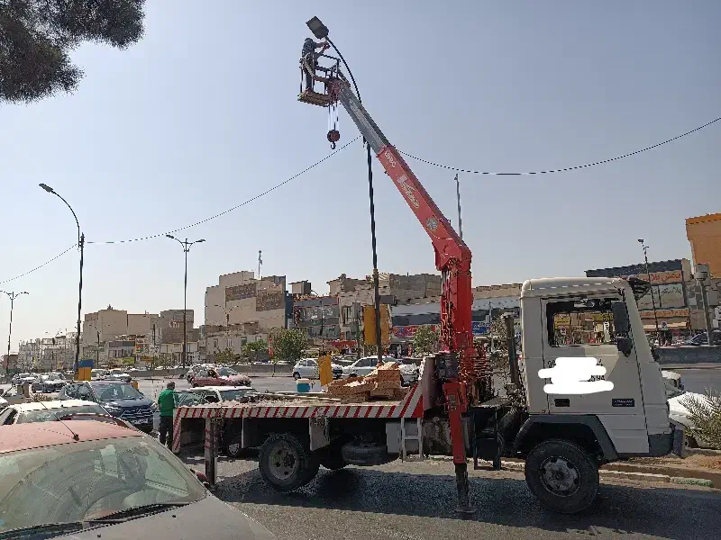 جرثقیل پاکدشت افسریه شریف آبادقرچک خاوران تهران ری|خدمات حمل و نقل|تهران, افسریه شمالی|دیوار