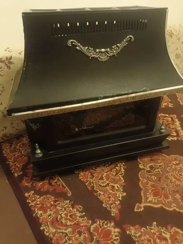 شومینه پلار در حد نو|بخاری، هیتر، شومینه|شهرکرد, |دیوار