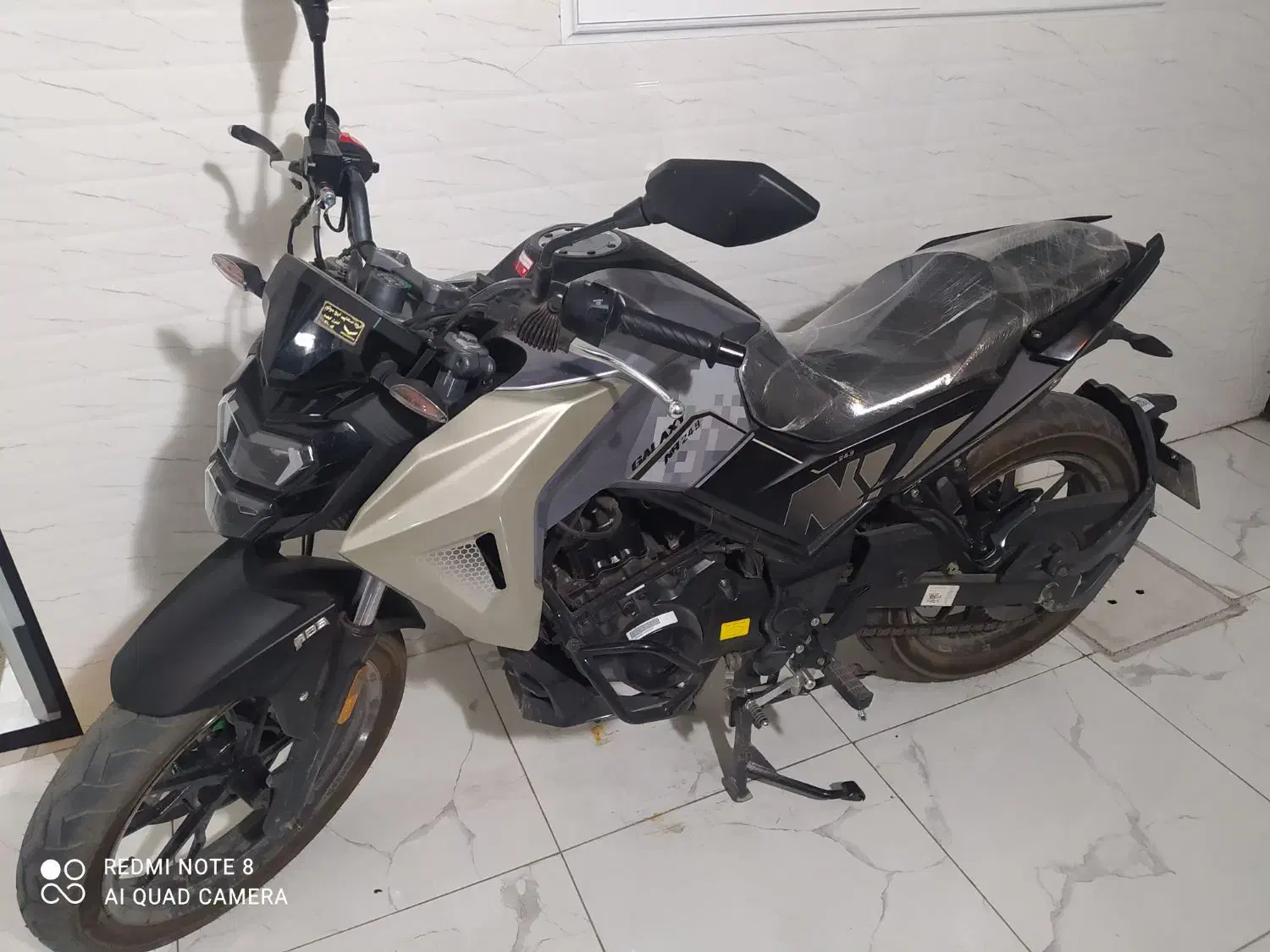 موتور سیکلت گلکسی na250|موتورسیکلت|مبارکه, |دیوار