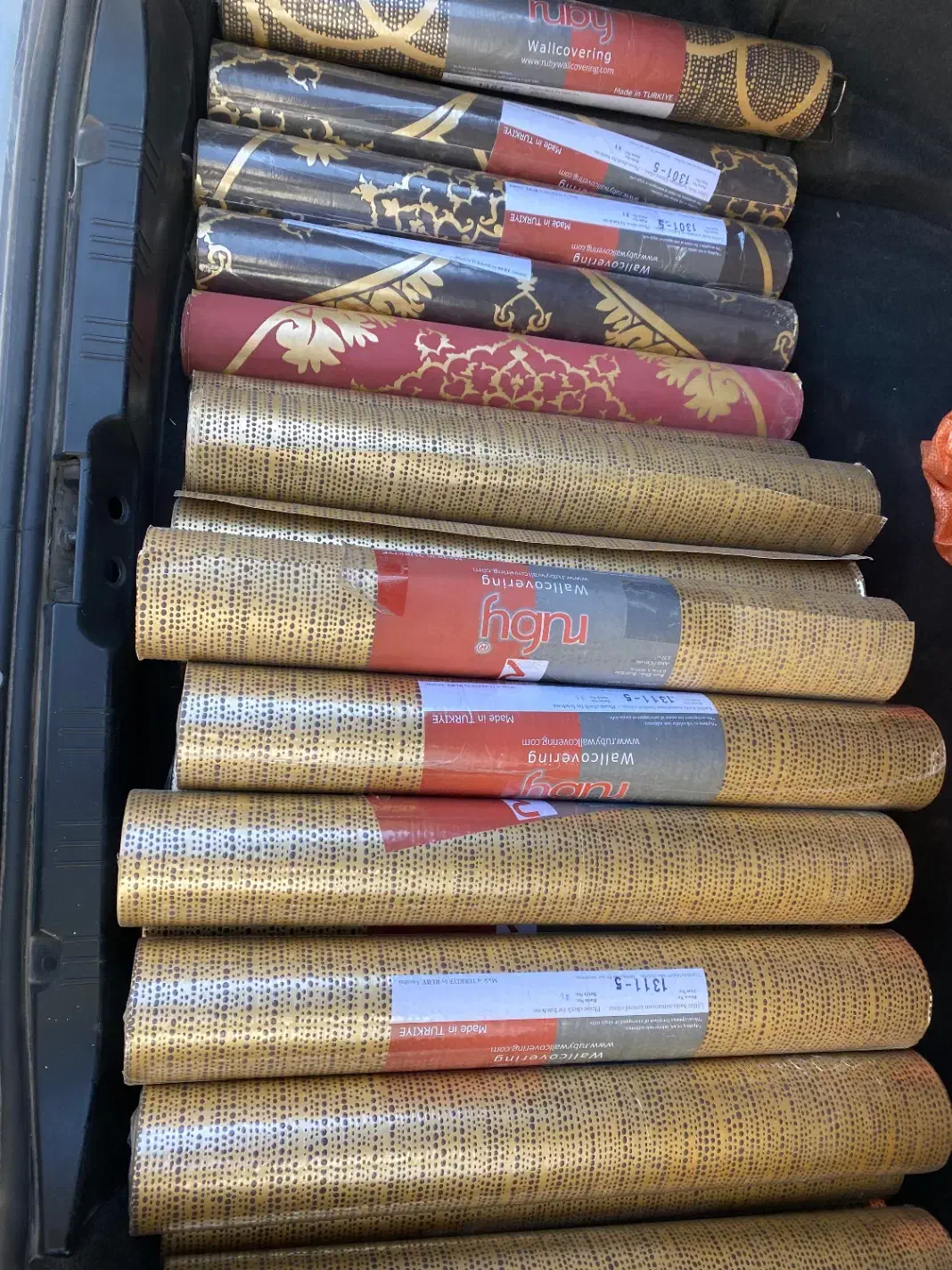 26 رول کاغذ دیواری ترکیه (جمعا ۲۸۰۰)|مصالح و تجهیزات ساختمان|تبریز, |دیوار