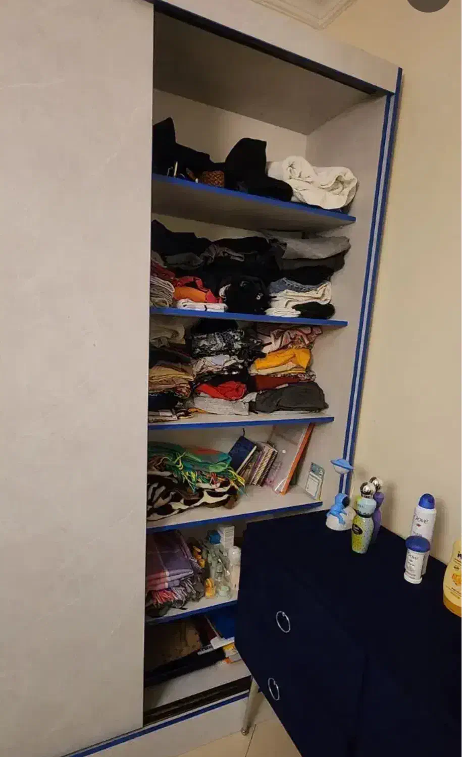 کمد باکسی ریلی کاملا سالم جنس ام دی اف مرغوب|جاکفشی، کمد، دراور|محمودآباد, |دیوار