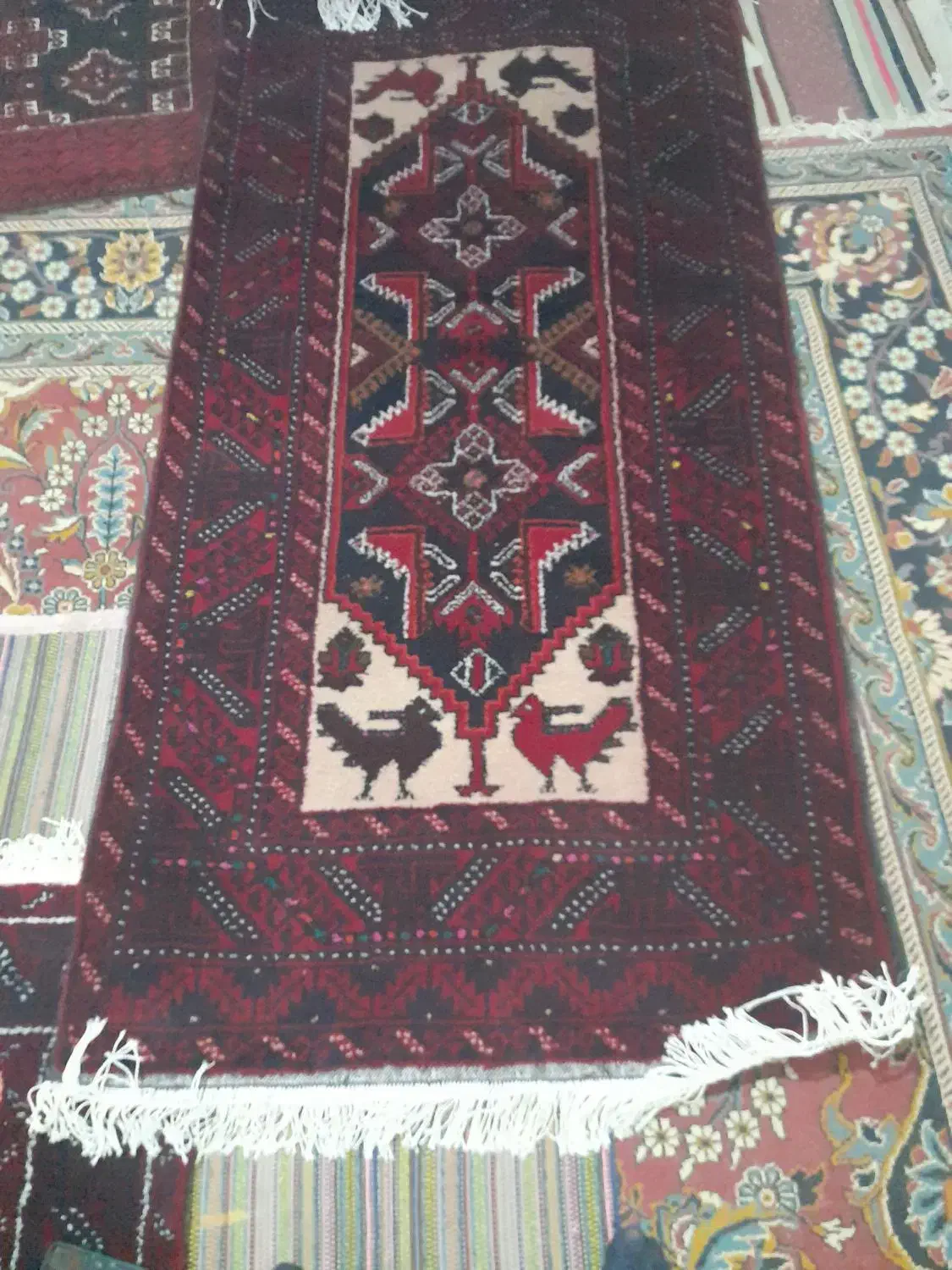 دوعدد قالیچه ی دست بافت نو|فرش|تهران, ازگل|دیوار