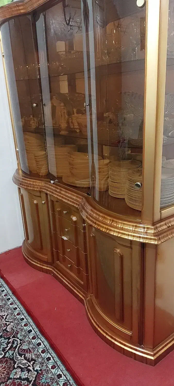 بوفه دو تیکه|بوفه، ویترین، کنسول|الوند, |دیوار