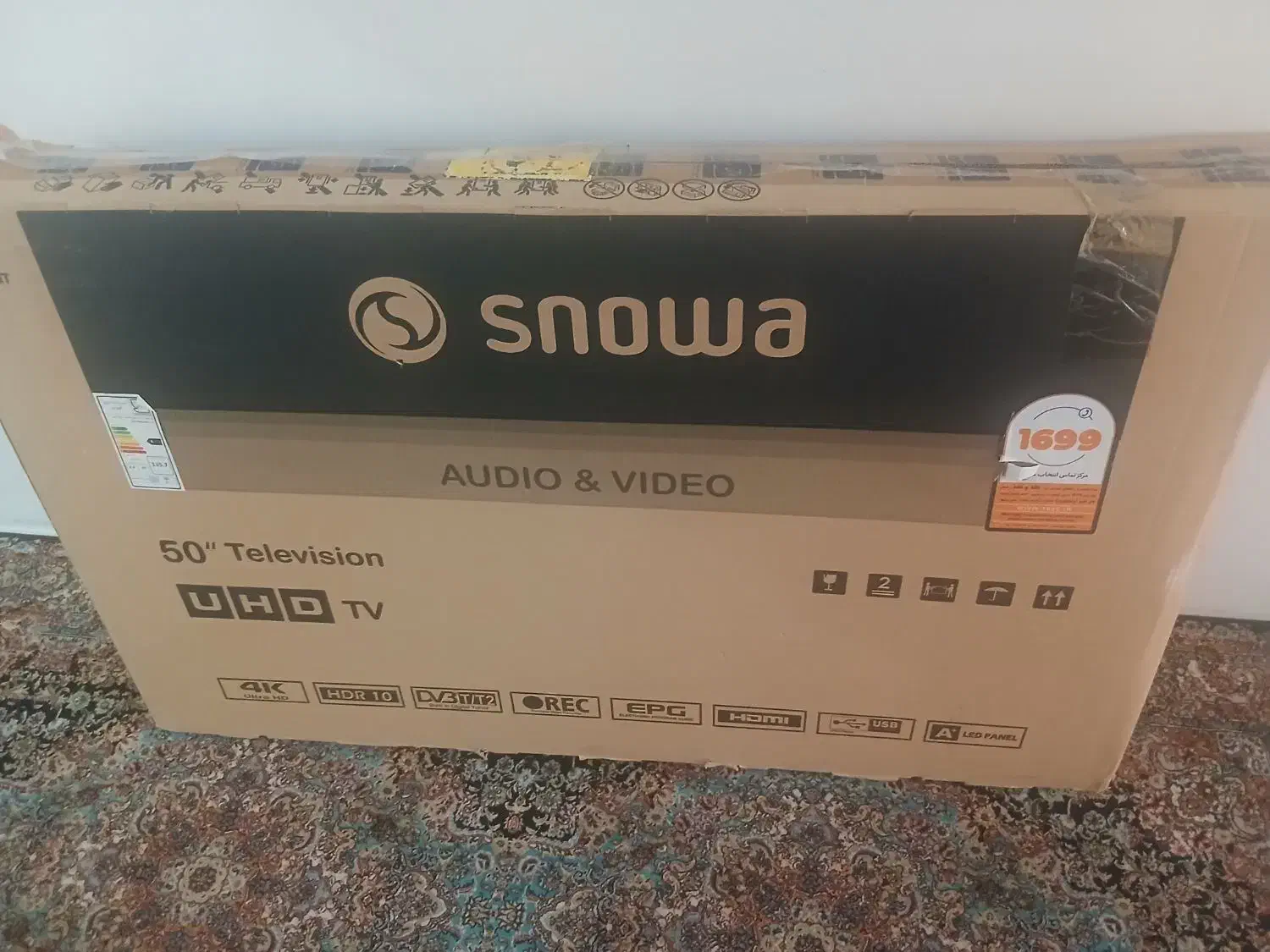 اسنوا ۵۰ اینچ 4k|تلویزیون و پروژکتور|سهند, |دیوار