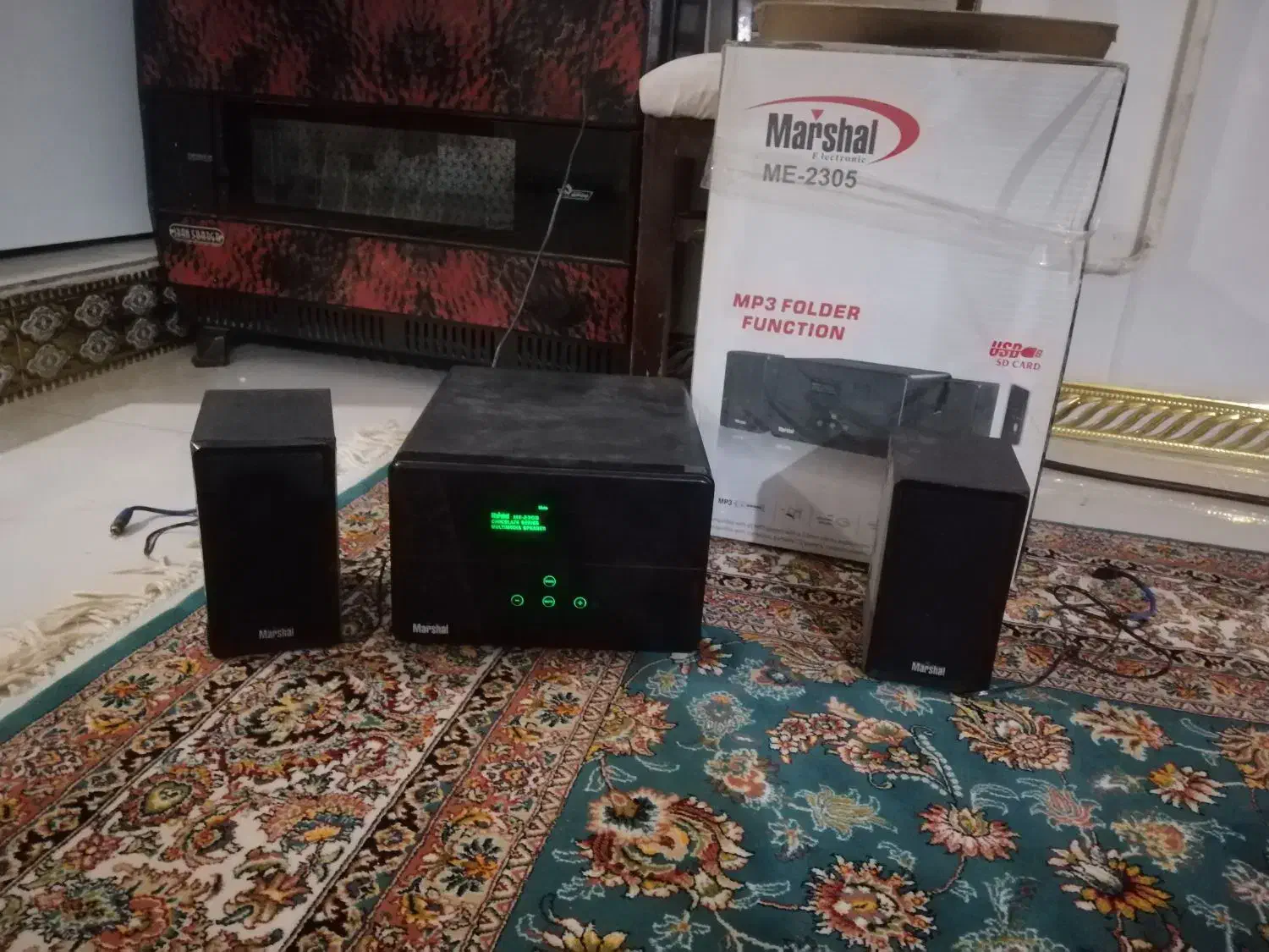 اسپیکر لمسی مارشال|سیستم صوتی خانگی|کرمانشاه, |دیوار