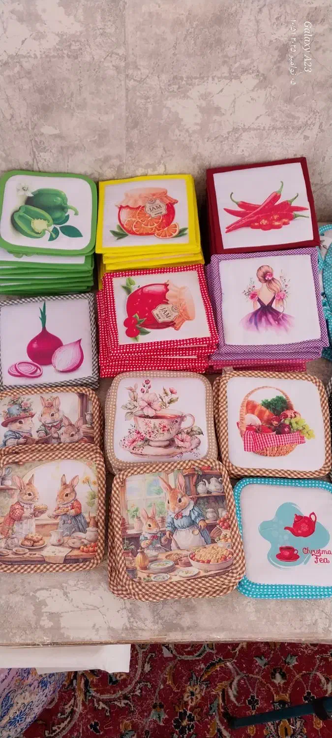 فروش تعداد با قیمت مناسب|سفره، حوله، دستمال آشپزخانه|دهق, |دیوار