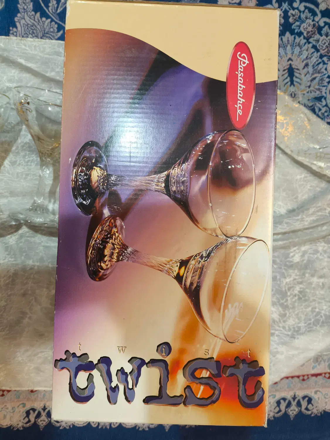 جام پایه بلند طرح برجسته ترک تخفیف دارد|صنایع دستی و سایر لوازم تزئینی|تهران, خواجه نظام الملک|دیوار