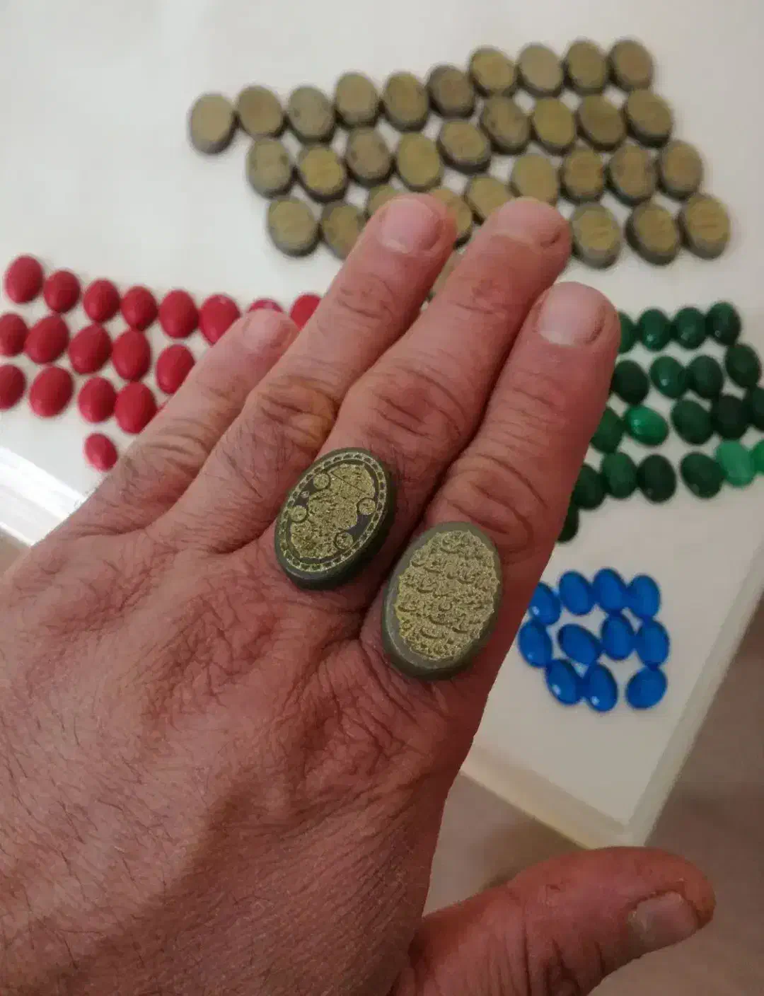 یاقوت زمرد یشم عقیق توپاز آماتیس مرجان|جواهرات|اهواز, کمپلو شمالی|دیوار