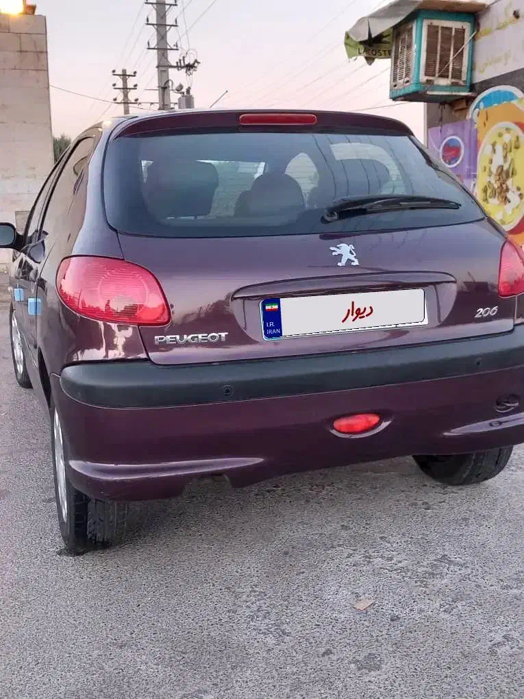 ۲۰۶مدل۹۵تیپ۵بیرنگ|خودرو سواری و وانت|شهریار, شهرک شاهد|دیوار