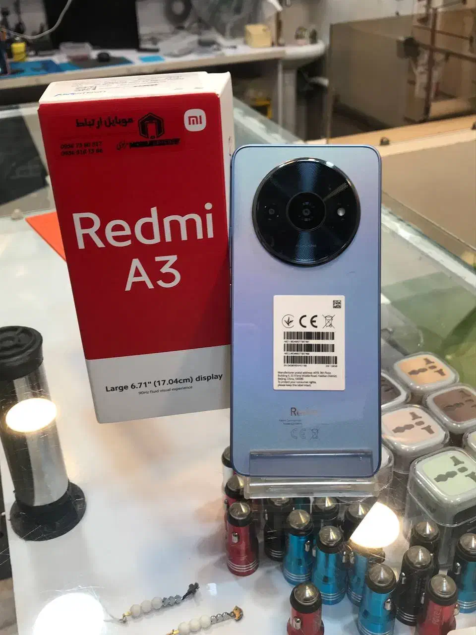 گوشی redmi a3|موبایل|مشهد, کارگران|دیوار