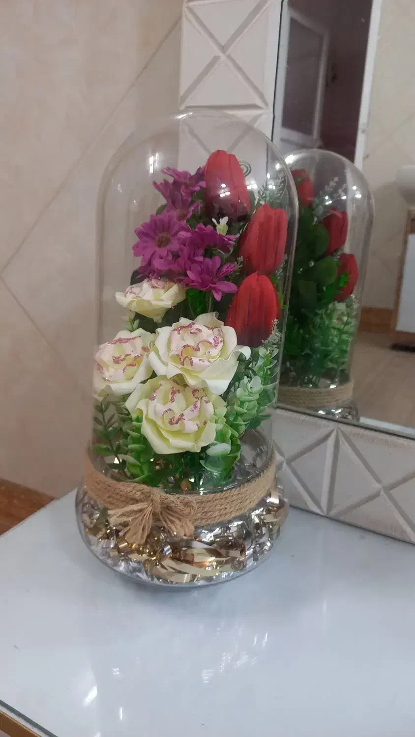 گل مصنوعی|گل مصنوعی|قم, شهر قائم|دیوار