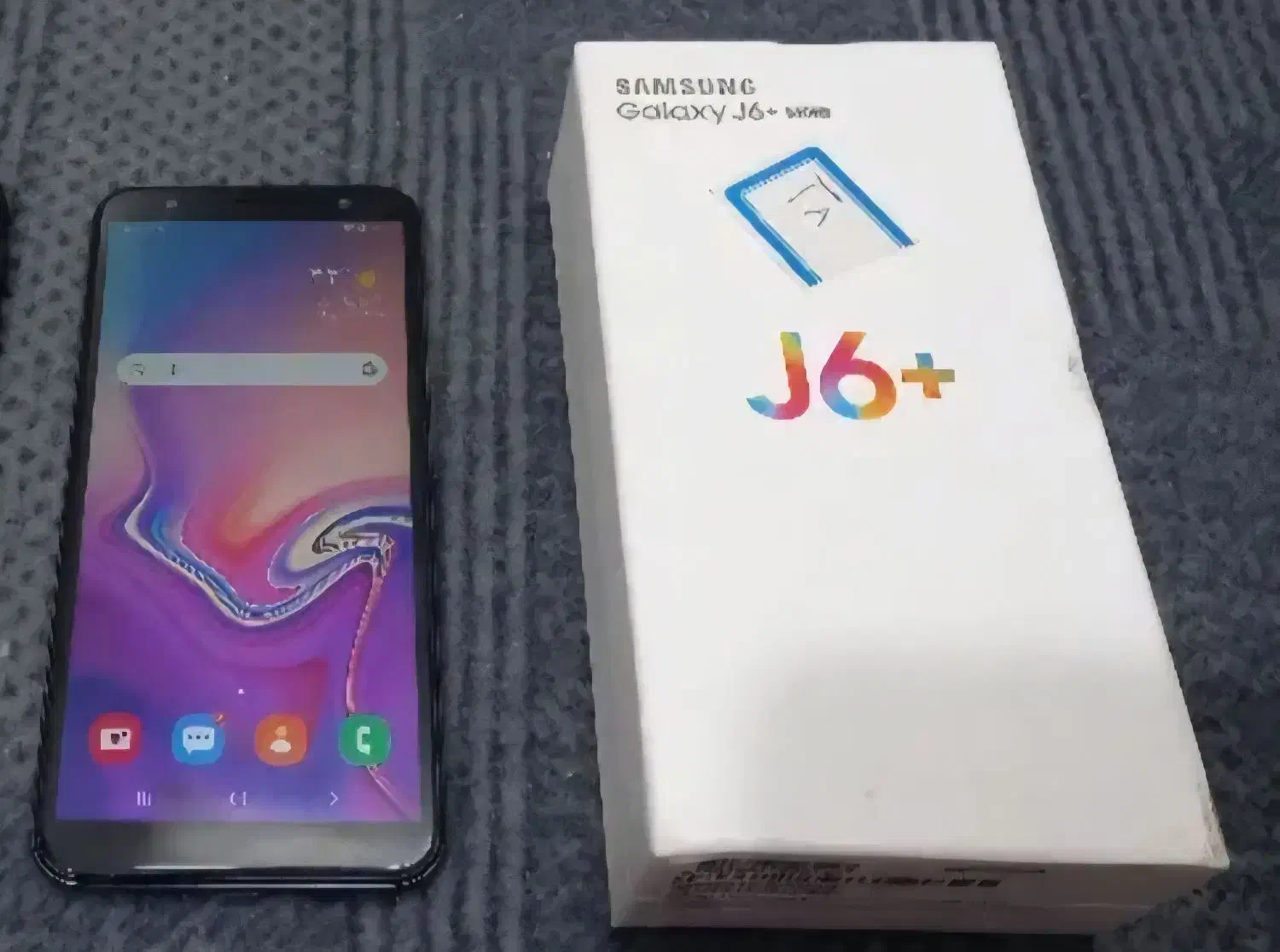گوشی j6+|موبایل|شریف‌آباد, |دیوار