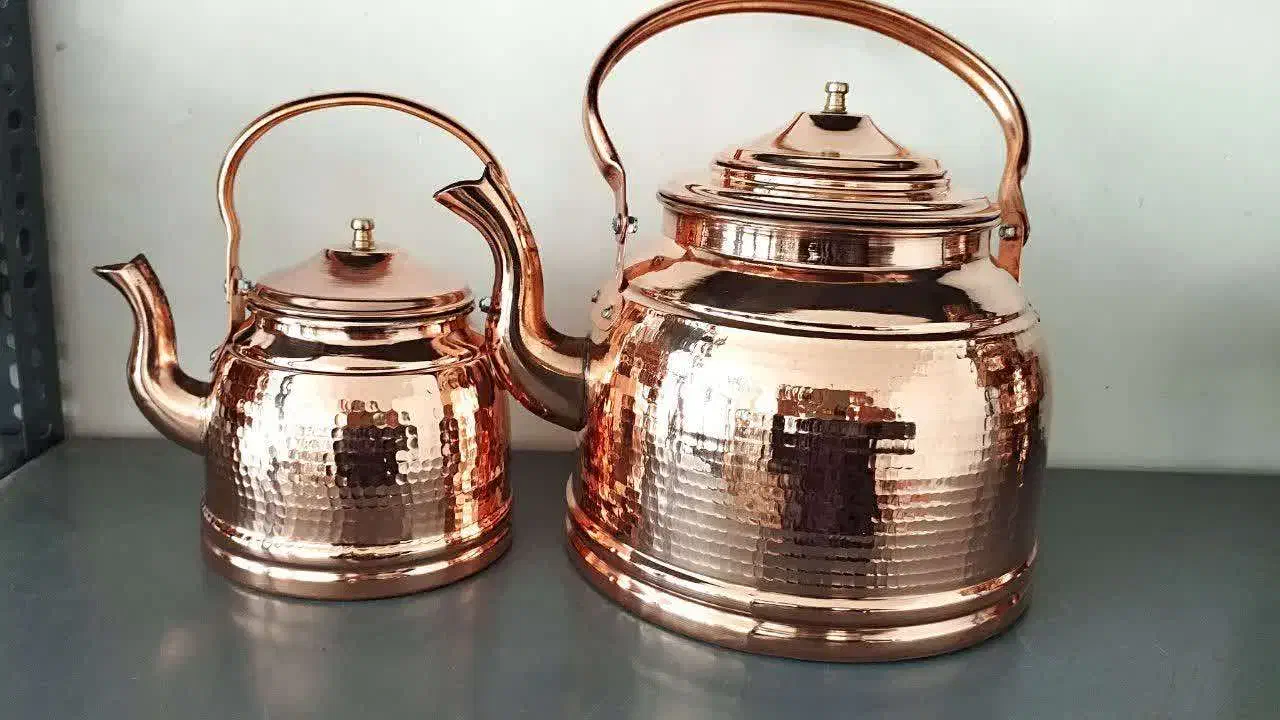 ظرف مسی|قوری، کتری، قهوهساز دستی|بیرجند, |دیوار