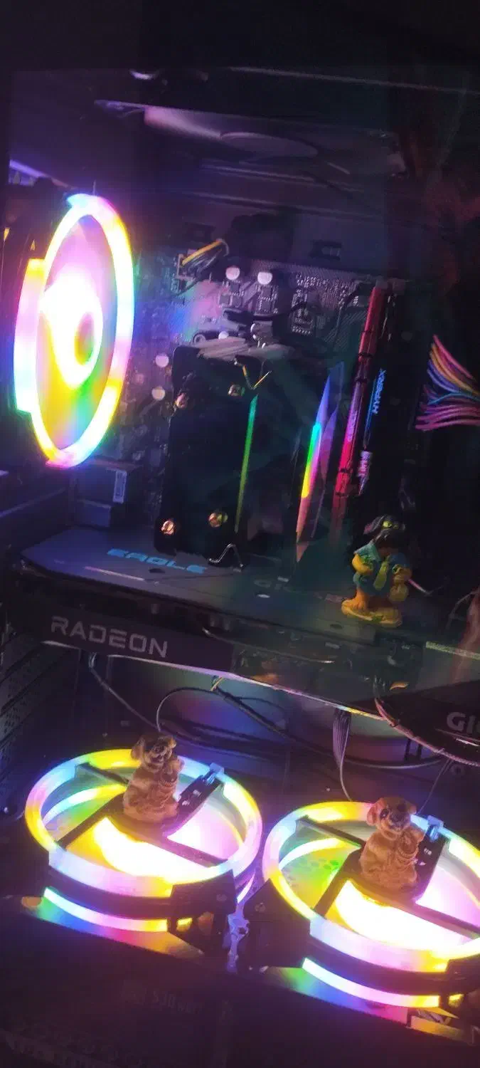 کیس حرفه ای گیمینگ معاوضه|رایانه رومیزی|تهران, راه آهن|دیوار