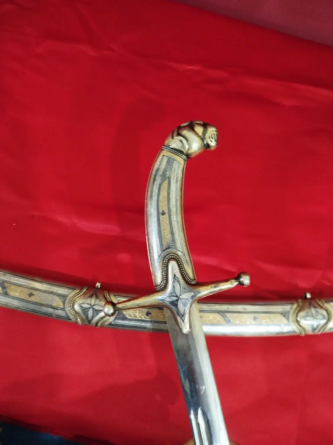 شمشیر کلکسیونی نقره ،طلا|کلکسیون اشیاء عتیقه|کرج, اصفهانی‌ها|دیوار