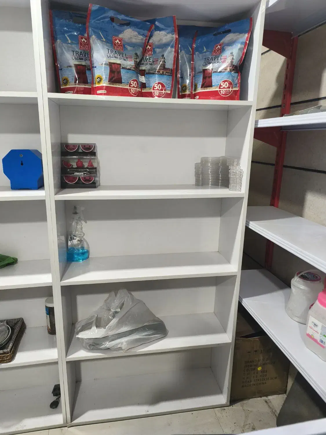 قفسه ۵طبقه|کتابخانه، شلف، قفسههای دیواری|رشت, آب و برق|دیوار