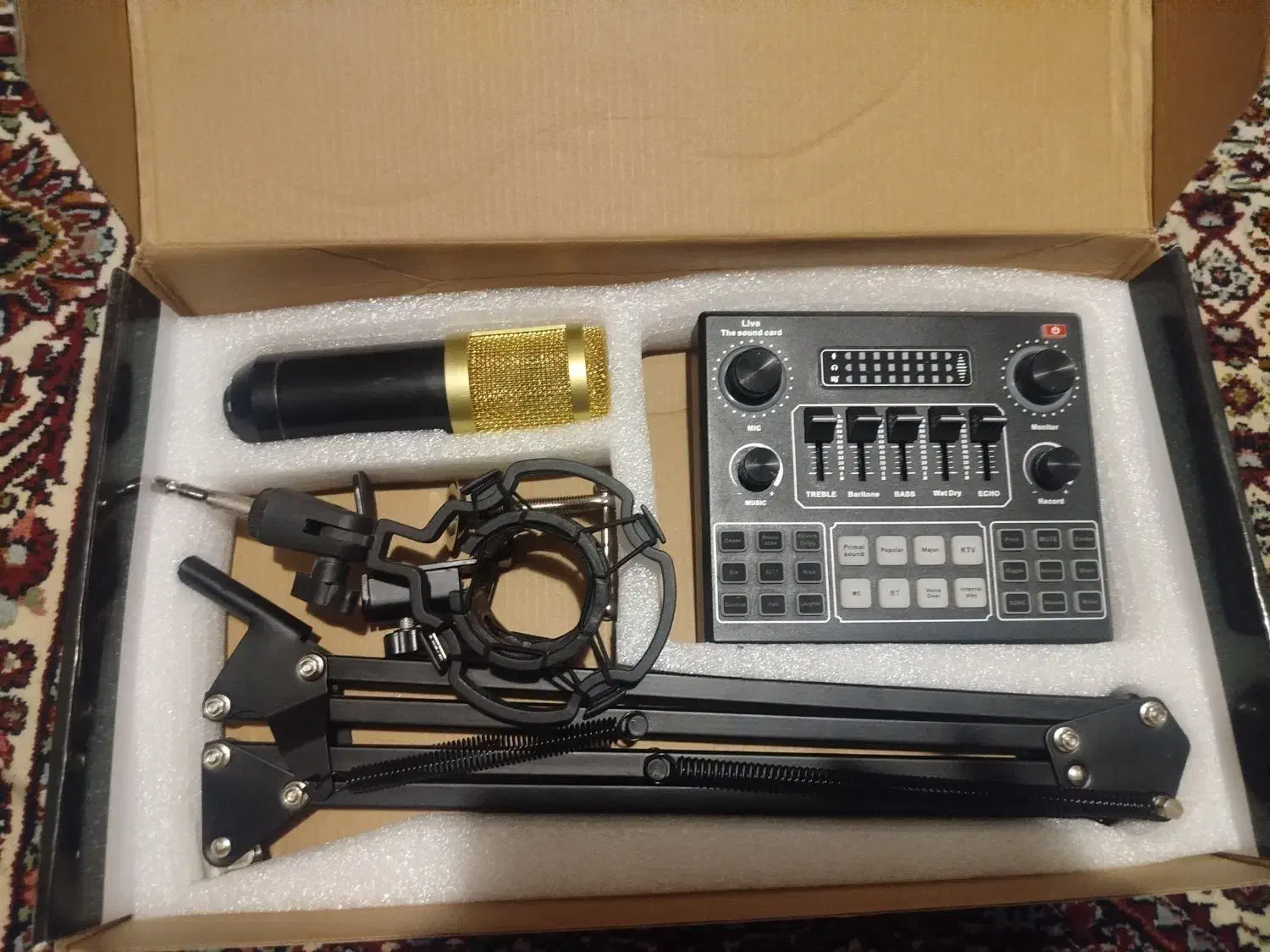 میکروفون کندانسر|قطعات و لوازم جانبی رایانه|تهران, شهران شمالی|دیوار