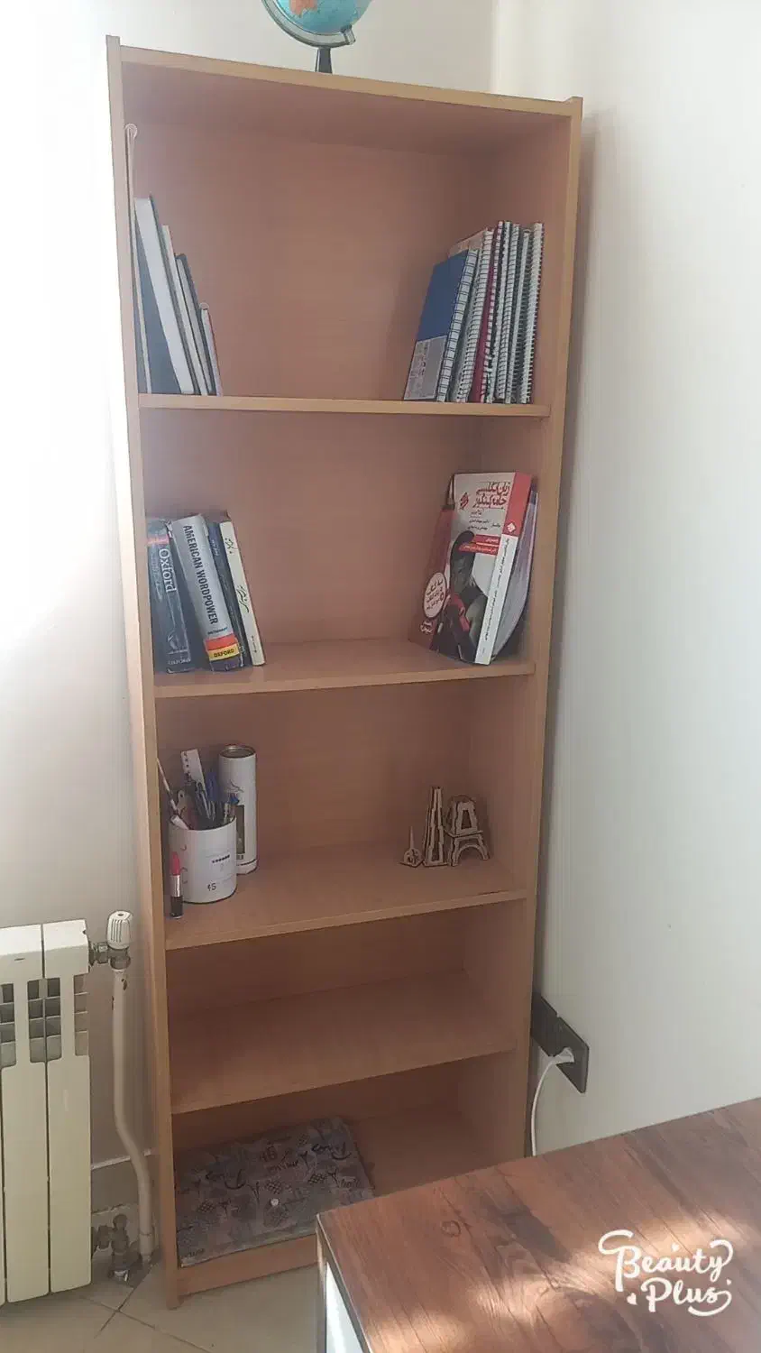 کتابخانه چوبی در حد نو ۵ طبقه|کتابخانه، شلف، قفسه‌های دیواری|تهران, شاهین|دیوار