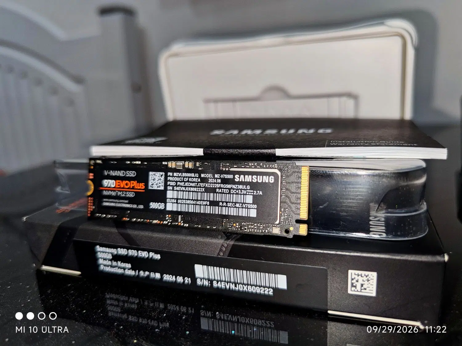 SSD SAMSUNG 970 EVO Plus 500GB|قطعات و لوازم جانبی رایانه|تهران, جیحون|دیوار