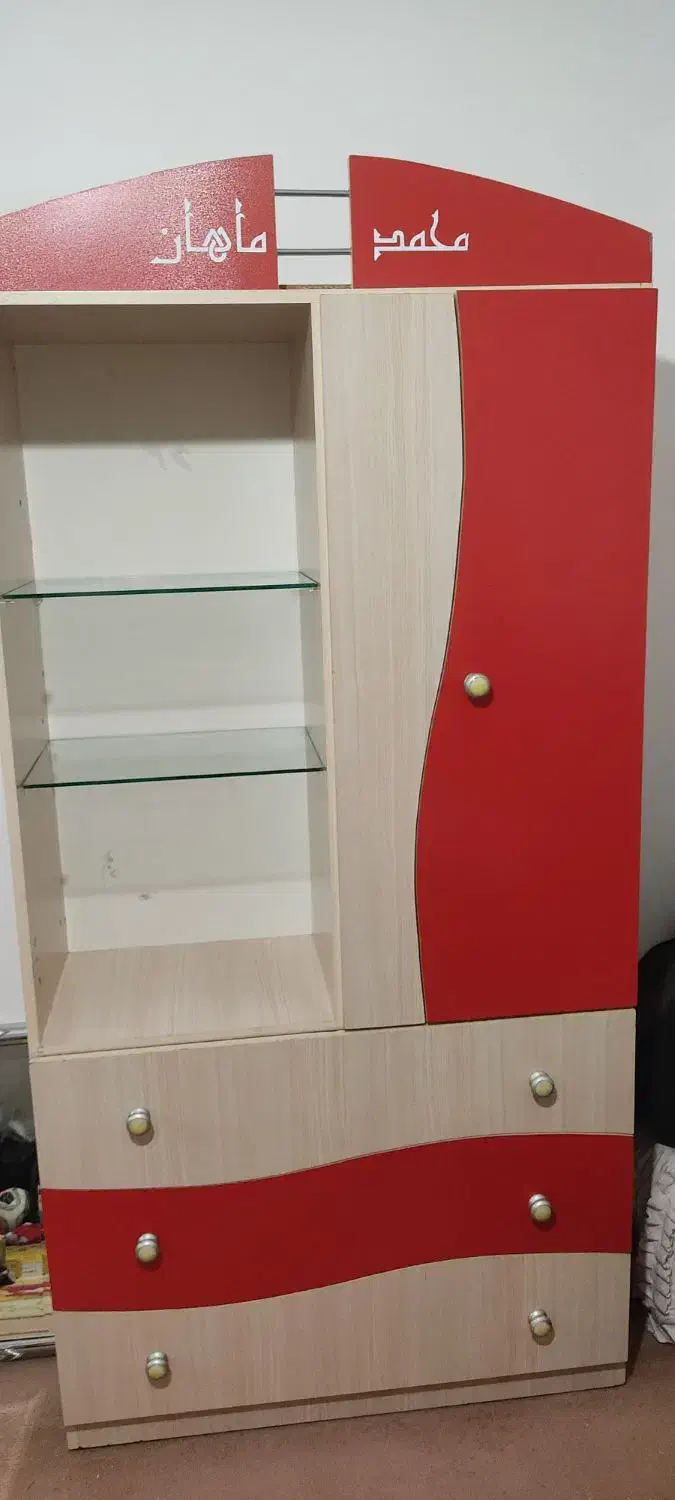 سرویس کمد کودک و فرش|تخت و سرویس خواب|قزوین, |دیوار