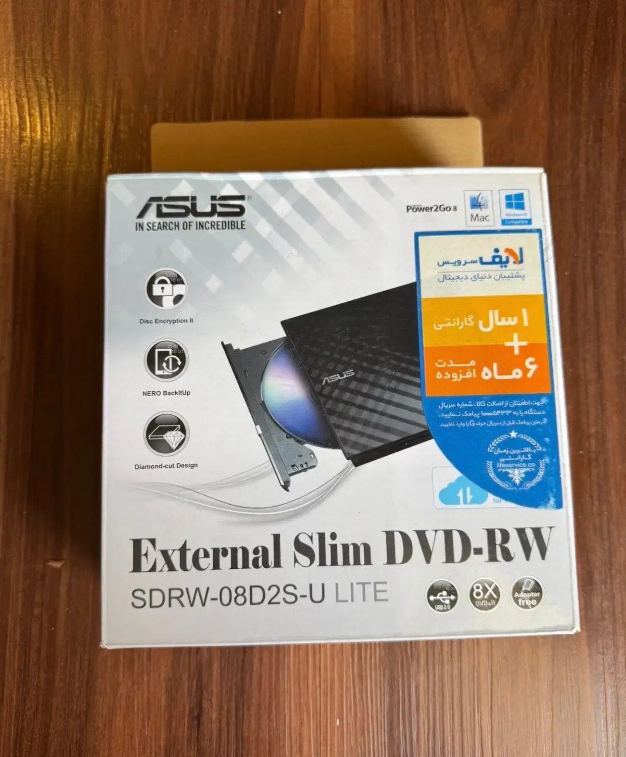 درایو DVD /اکسترنال /ایسوس|قطعات و لوازم جانبی رایانه|اصفهان, علی قلی آقا|دیوار