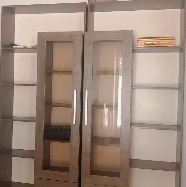 کتابخانه ام دی اف|کتابخانه، شلف، قفسه‌های دیواری|قزوین, |دیوار