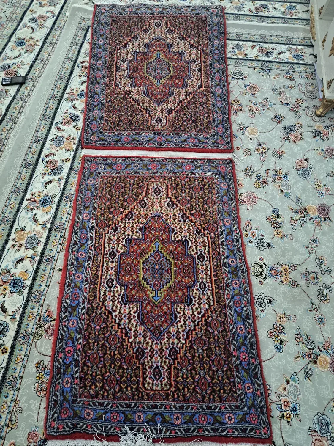 پشتی دستبافت کلاه فرنگ|فرش|سنندج, |دیوار