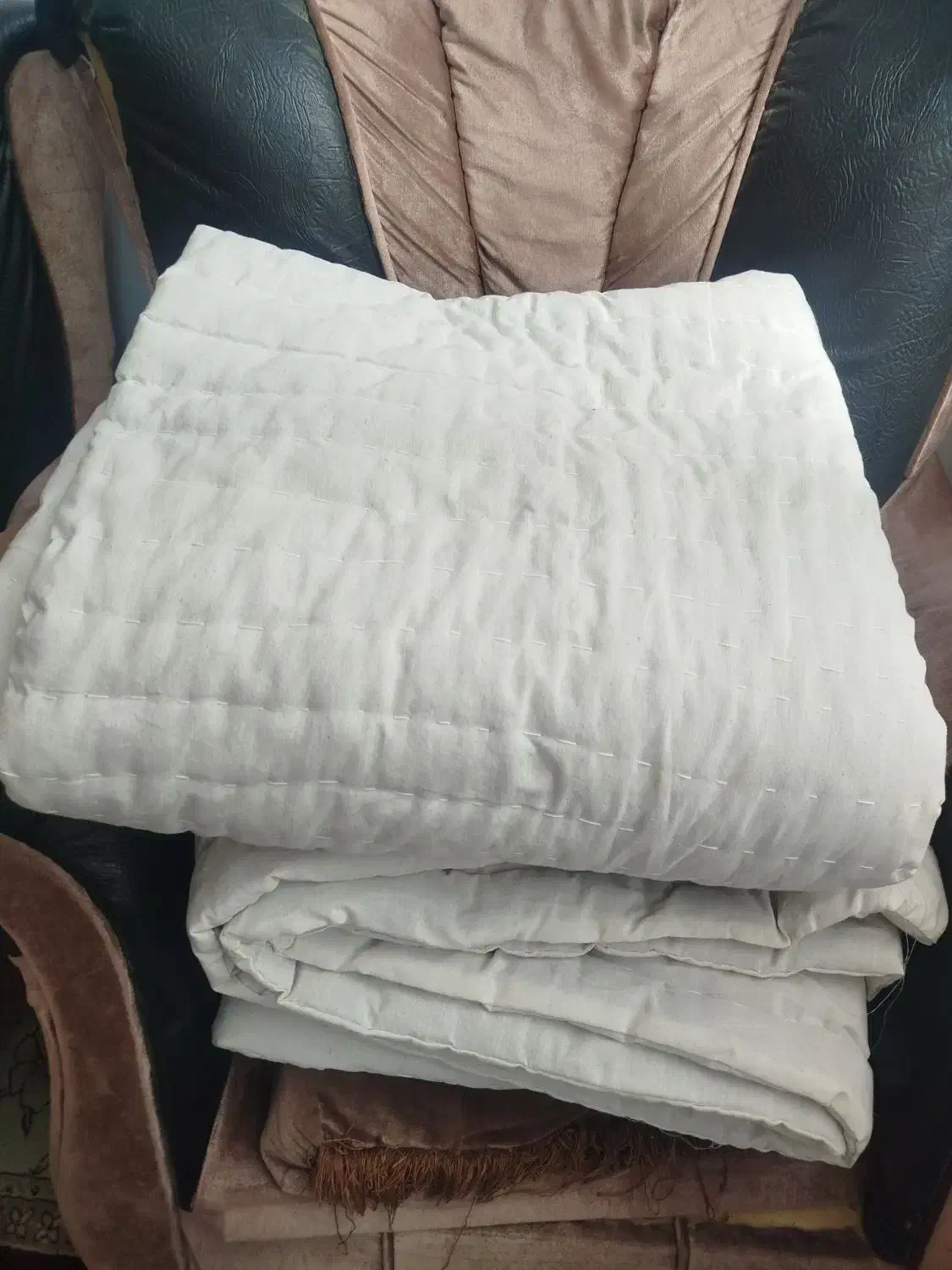 لحاف دونفره|رختخواب، بالش، پتو|پارسآباد, |دیوار