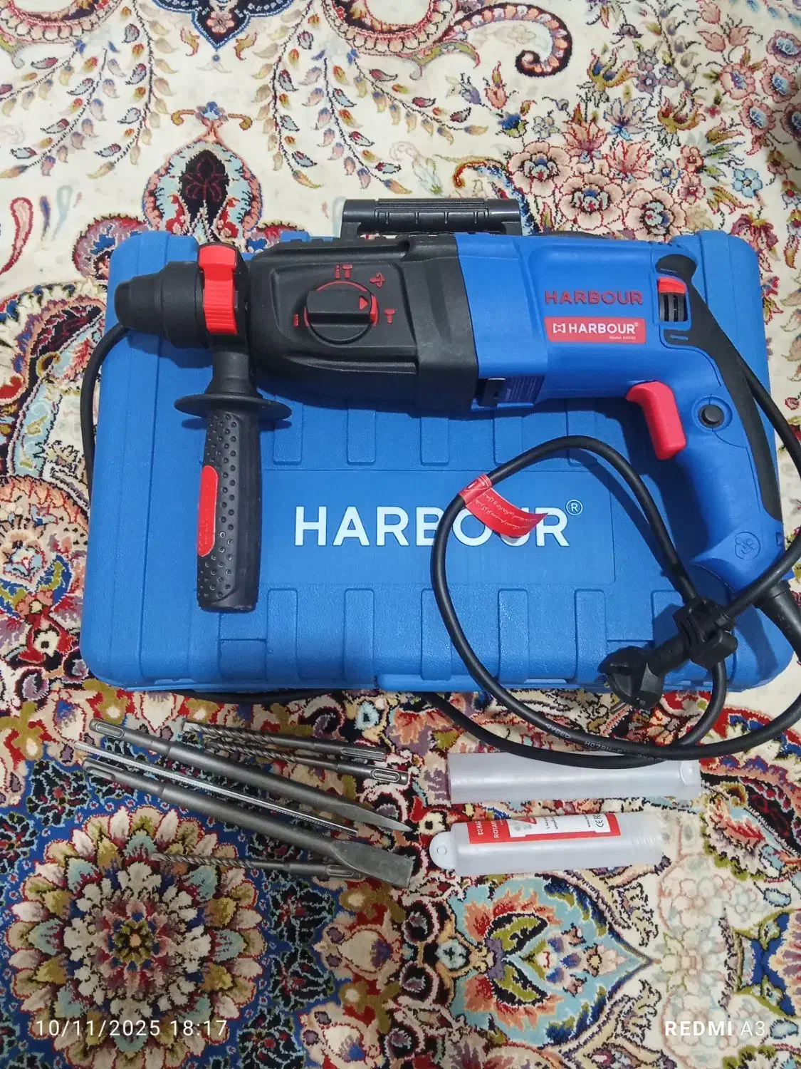 درل تخریب سه کاره تر تمیز استفاده نشده|ابزارآلات|آق قلا, |دیوار