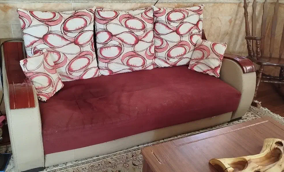 مبل ۷ نفره|مبلمان خانگی و میز عسلی|نیشابور, کشتارگاه|دیوار