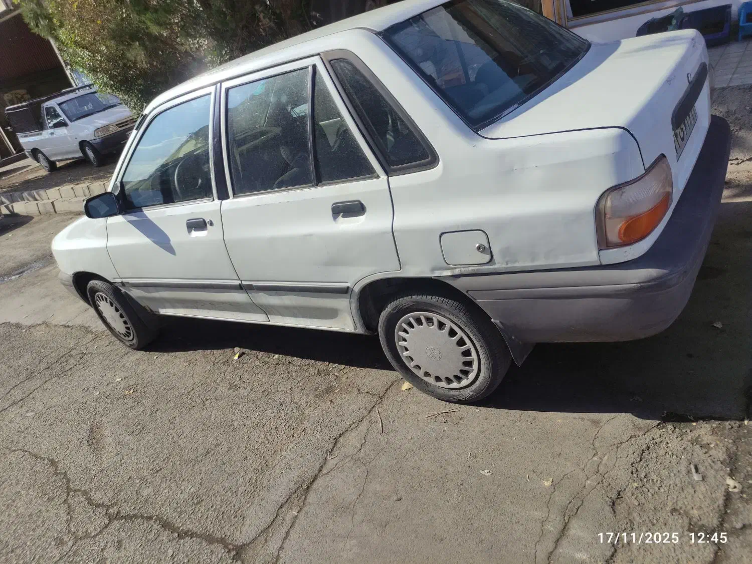 پراید مدل 77 شاسی پلمپ بی رنگ اقساطی|خودرو سواری و وانت|هشتگرد, شهرک کوثر|دیوار