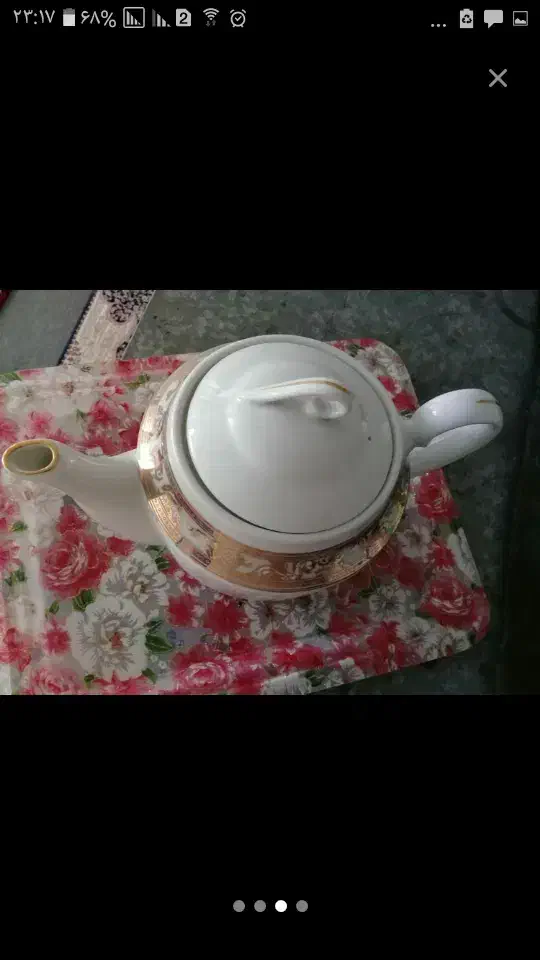 فروشقوریزرینچینی|قوری، کتری، قهوهساز دستی|اسلامآباد غرب, |دیوار