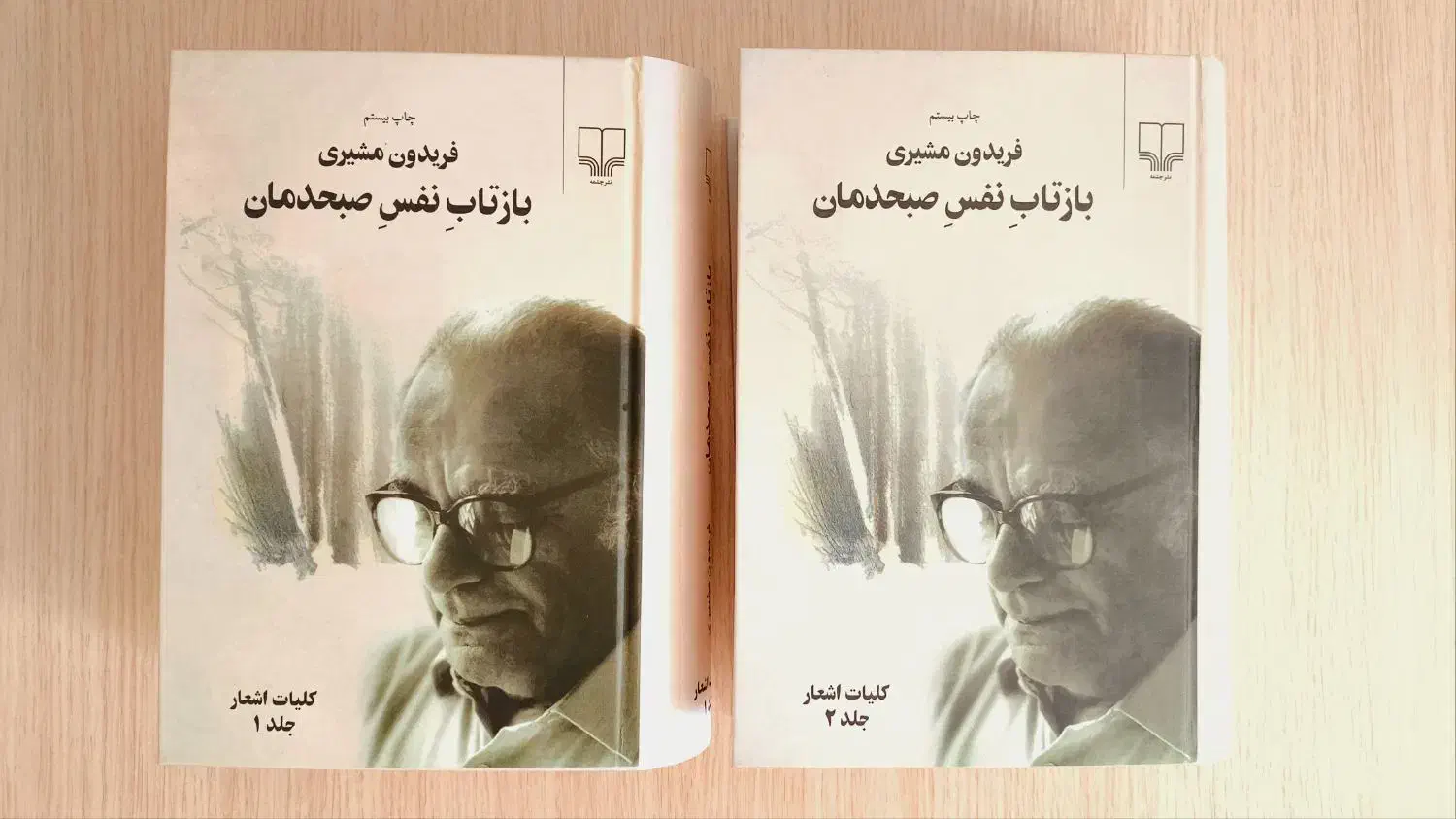 کتاب شعر بازتاب نفس صبحدمان(فریدون مشیری)|کتاب و مجله آموزشی|شیراز, باغ تخت|دیوار