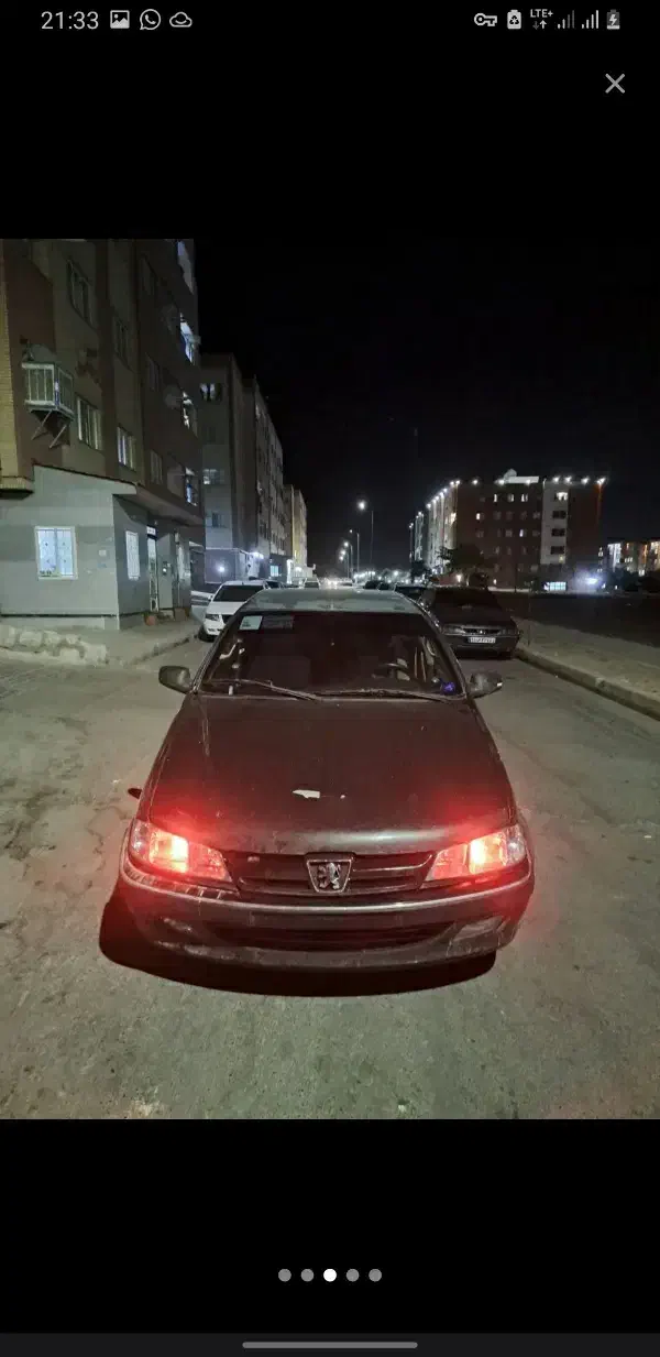 پارس مشکی ۸۳|خودرو سواری و وانت|فولادشهر, A4|دیوار